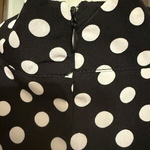 Black and White Polka Dot Dress